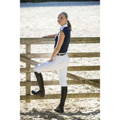 EQUITHÈME Turniershirt Brussels mit Strass Marineblau EQUITHÈME Turniershirt Brussels mit Strass Marineblau