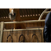 Hippotonic Trensenhalter mit 6 Haken Schwarz Hippotonic Trensenhalter mit 6 Haken Schwarz