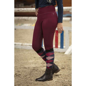 EQUITHÈME Reitleggings Lyly Pull-On Dunkelrot EQUITHÈME Reitleggings Lyly Pull-On Dunkelrot