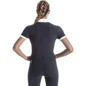 Ego7 Turniershirt Polo Kurze Ärmel Schwarz/Weiß Ego7 Turniershirt Polo Kurze Ärmel Schwarz/Weiß