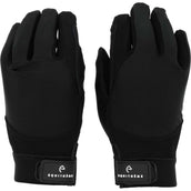 EQUITHÈME Handschuhe Maelle Kinder Schwarz EQUITHÈME Handschuhe Maelle Kinder Schwarz