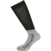 EQUITHÈME Reitsocken Compet Schwarz/Grau EQUITHÈME Reitsocken Compet Schwarz/Grau