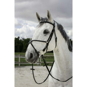 Riding World Trense Mexikanischer Nasenriemen Schwarz Riding World Trense Mexikanischer Nasenriemen Schwarz