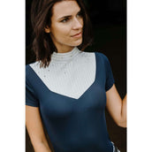 EQUITHÈME Wedstrijdshirt Lerma Damen Navy EQUITHÈME Wedstrijdshirt Lerma Damen Navy