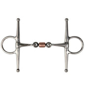 Metalab Knebeltrense Doppelt Gebrochen 11mm Roller Metalab Knebeltrense Doppelt Gebrochen 11mm Roller