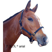 F.R.A. Lederhalfter Amor Geflochten Schwarz F.R.A. Lederhalfter Amor Geflochten Schwarz