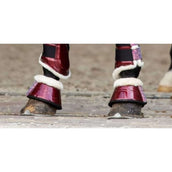 HB Hufglocken Gold Rush Burgunderrot HB Hufglocken Gold Rush Burgunderrot