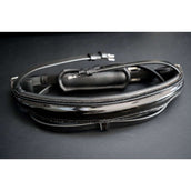 HB Anatomischer Nasenriemen Showtime Lack Glitzer/Schwarz HB Anatomischer Nasenriemen Showtime Lack Glitzer/Schwarz