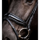 HB Anatomischer Nasenriemen Showtime Lack Glitzer/Schwarz HB Anatomischer Nasenriemen Showtime Lack Glitzer/Schwarz