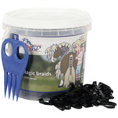 Harry's Horse Einflechtgummis Magic Braids Topf Schwarz Harry's Horse Einflechtgummis Magic Braids Topf Schwarz