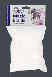 Harry's Horse Mähnengummis Magic Braids Transparant Harry's Horse Mähnengummis Magic Braids Transparant