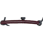 HKM Knotenhalfter Deko Dunkelgrau/Weinbeere HKM Knotenhalfter Deko Dunkelgrau/Weinbeere