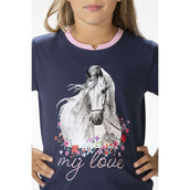 HKM T-Shirt Horse Spirit Dunkelblau HKM T-Shirt Horse Spirit Dunkelblau