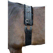 HKM Longiergurt Teddy Schwarz/Schwarz HKM Longiergurt Teddy Schwarz/Schwarz