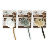 All For Paws Wooly Mouse with Mouse Sound Catnip All For Paws Wooly Mouse with Mouse Sound Catnip