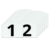 Agradi Hindernis-Schilder Nummern und Buchstaben Show Jump Komplett Agradi Hindernis-Schilder Nummern und Buchstaben Show Jump Komplett