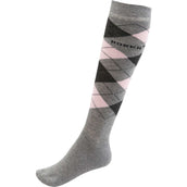 HORKA Socken Diamant Grau/rosa HORKA Socken Diamant Grau/rosa
