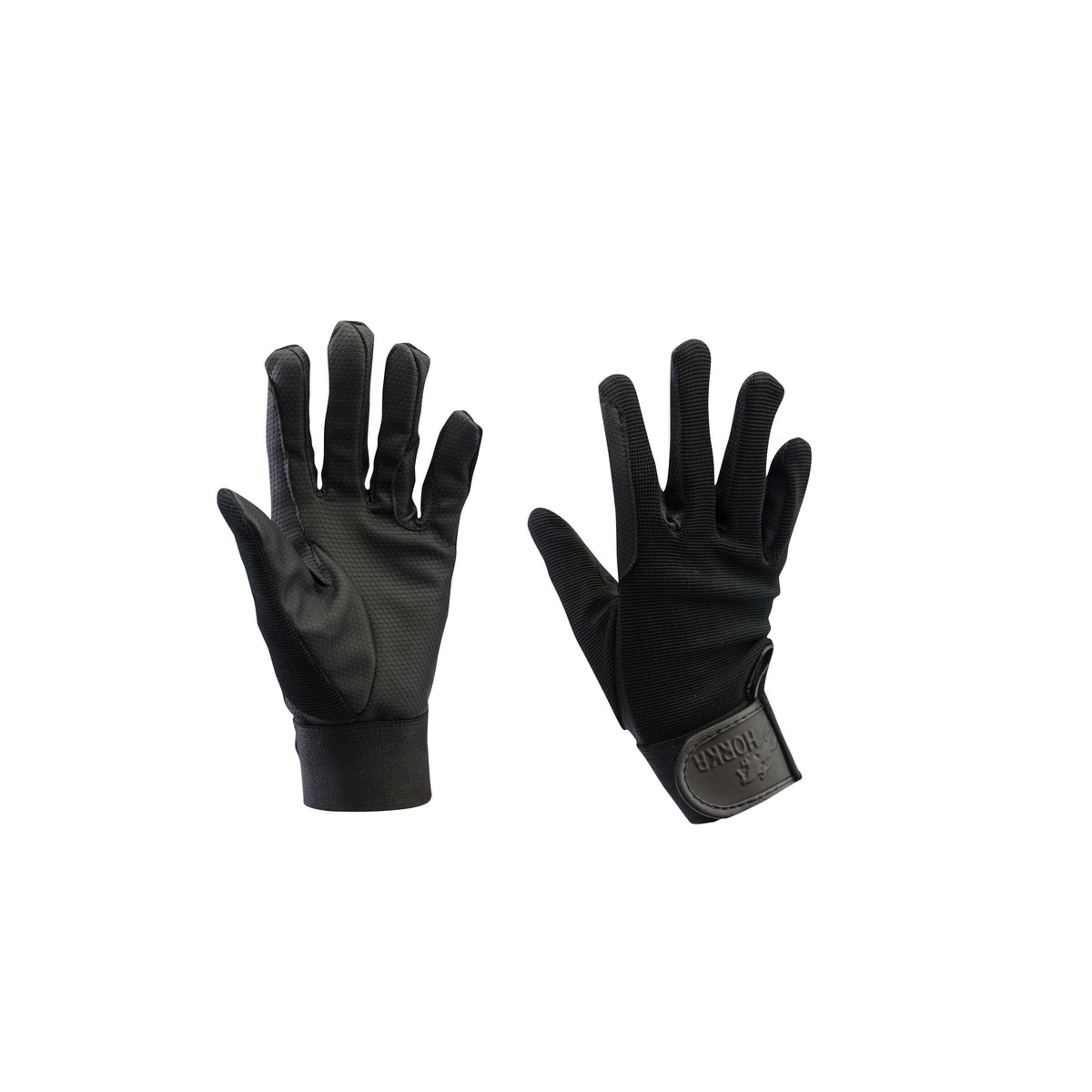 handschuhe reiten kinder HORKA Reithandschuhe Baumwolle Kinder Schwarz
