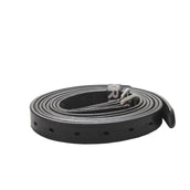 HORKA Steigbügelriemen Leder Schwarz/Silber HORKA Steigbügelriemen Leder Schwarz/Silber