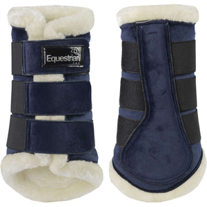 HORKA Gamaschen Equestrian Pro Velvet Blau HORKA Gamaschen Equestrian Pro Velvet Blau