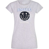 Imperial Riding T-Shirt Smiley Stars Grey Heather