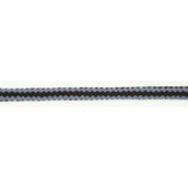 Covalliero Führstrick Hippo mit Karabinerhaken Schwarz/Silber Covalliero Führstrick Hippo mit Karabinerhaken Schwarz/Silber