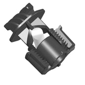 Ako Schraubisolator Draht/Seil 10St Schwarz/Rot Ako Schraubisolator Draht/Seil 10St Schwarz/Rot