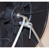 Agradi Power Drahthaspel mit Bügel Schwarz Agradi Power Drahthaspel mit Bügel Schwarz