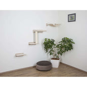 Kerbl Kletterwand Zugspitze fur Katzen Beige Kerbl Kletterwand Zugspitze fur Katzen Beige