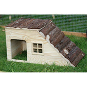 Kerbl Kaninchenhaus Nature Plus mit Treppe Holz Kerbl Kaninchenhaus Nature Plus mit Treppe Holz
