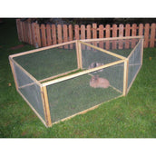 Kerbl Auslauf Vario Holz mit Loch Kerbl Auslauf Vario Holz mit Loch