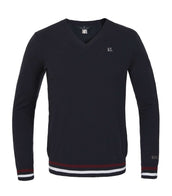 Kingsland Shirt Classic Knitted V-Neck Herren Navy Kingsland Shirt Classic Knitted V-Neck Herren Navy