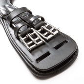 Kavalkade Dressurgurt Casper Oiled Leather mit Gummizug Schwarz Kavalkade Dressurgurt Casper Oiled Leather mit Gummizug Schwarz