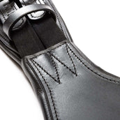 Kavalkade Dressurgurt Casper Oiled Leather mit Gummizug Schwarz Kavalkade Dressurgurt Casper Oiled Leather mit Gummizug Schwarz