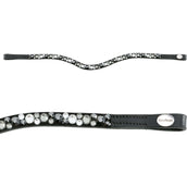 Kavalkade Stirnriemen Gebogen mit Steinen Grau Kavalkade Stirnriemen Gebogen mit Steinen Grau