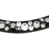 Kavalkade Stirnriemen Gebogen mit Steinen Grau Kavalkade Stirnriemen Gebogen mit Steinen Grau