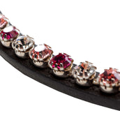 Kavalkade Stirnriemen Splendid Gebogen Schwarz/Rosa Kavalkade Stirnriemen Splendid Gebogen Schwarz/Rosa