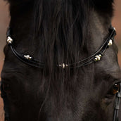 Kavalkade Stirnriemen Grace Schwarz/Weiß Kavalkade Stirnriemen Grace Schwarz/Weiß