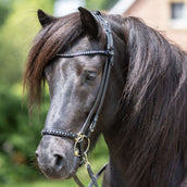 Kavalkade Stirnriemen Glansandi Schwarz Kavalkade Stirnriemen Glansandi Schwarz