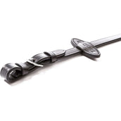 Kavalkade Zügel mit Stops 16mm Schwarz Kavalkade Zügel mit Stops 16mm Schwarz