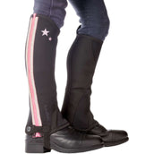 Kavalkade Chaps Lotta Kids Schwarz/Rosa Kavalkade Chaps Lotta Kids Schwarz/Rosa