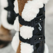 Kentucky Gamaschen Bamboo Elastic Vegan Sheepskin Schwarz Kentucky Gamaschen Bamboo Elastic Vegan Sheepskin Schwarz