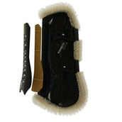 Kentucky Gamaschen Bamboo Elastic Vegan Sheepskin Schwarz Kentucky Gamaschen Bamboo Elastic Vegan Sheepskin Schwarz