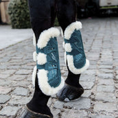 Kentucky Gamaschen Bamboo Elastic Vegan Sheepskin Smaragdgrün Kentucky Gamaschen Bamboo Elastic Vegan Sheepskin Smaragdgrün