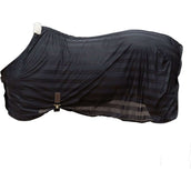 Kentucky Horsewear Fliegendecke Light Striped Mesh Schwarz Kentucky Horsewear Fliegendecke Light Striped Mesh Schwarz