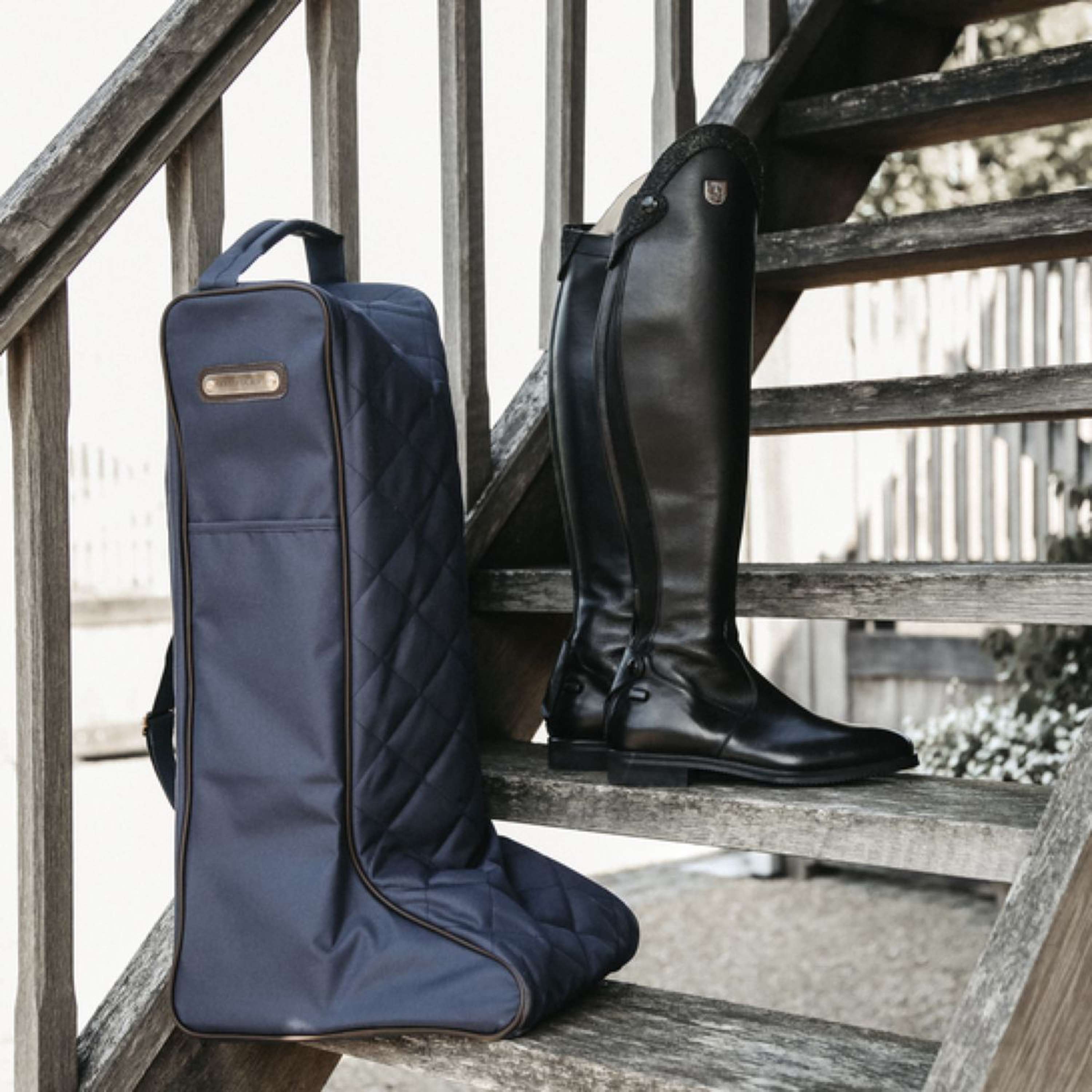 reitstiefel aufbewahrung Kentucky Stiefeltasche Navy