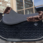 Kentucky Sattelunterleger Halfpad Anatomic Absorb Sheepskin Braun/Schwarz Kentucky Sattelunterleger Halfpad Anatomic Absorb Sheepskin Braun/Schwarz