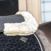 Kentucky Sattelunterleger Halfpad Anatomic Absorb Sheepskin Schwarz/Natur Kentucky Sattelunterleger Halfpad Anatomic Absorb Sheepskin Schwarz/Natur