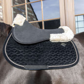 Kentucky Sattelunterleger Halfpad Anatomic Absorb Sheepskin Schwarz/Natur Kentucky Sattelunterleger Halfpad Anatomic Absorb Sheepskin Schwarz/Natur