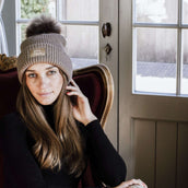 Kentucky Mütze Pompom Beige Kentucky Mütze Pompom Beige